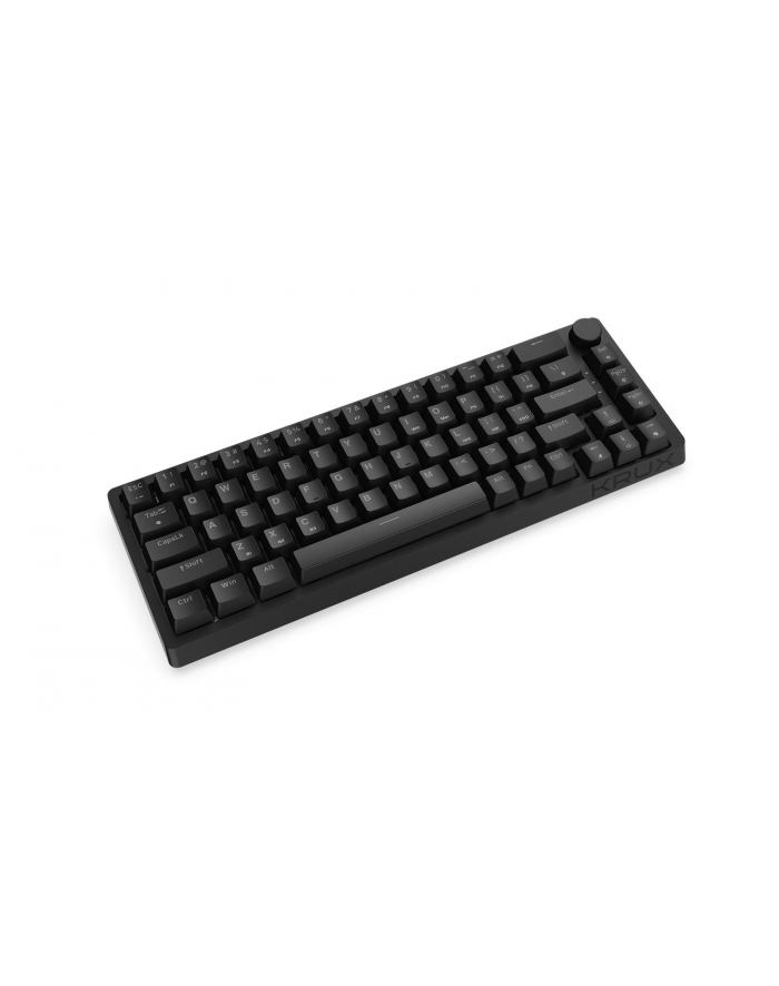 Klawiatura bezprzewodowa KRUX Atax 65% PRO RGB Wireless Gateron Yellow Pro Czarna główny