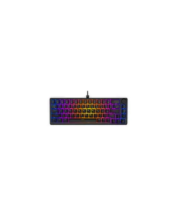 Klawiatura bezprzewodowa KRUX Atax 65% PRO RGB Outemu Red Czarna