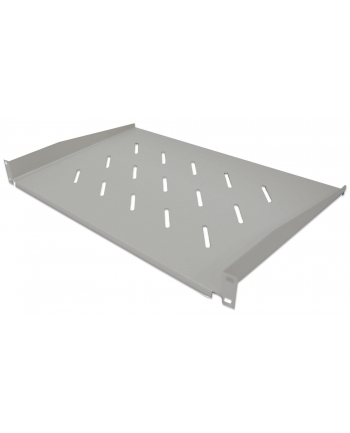 Półka do szafy 19'' Intellinet 350mm 1U, perforowana, szara nr 2