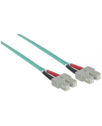 Światłowód krosowy Intellinet SC-SC duplex 50/125 OM3, MM 3m