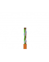Kabel UTP Lanberg kat. 6 500m B2CA drut CU LSZH orange fluke passed - nr 4