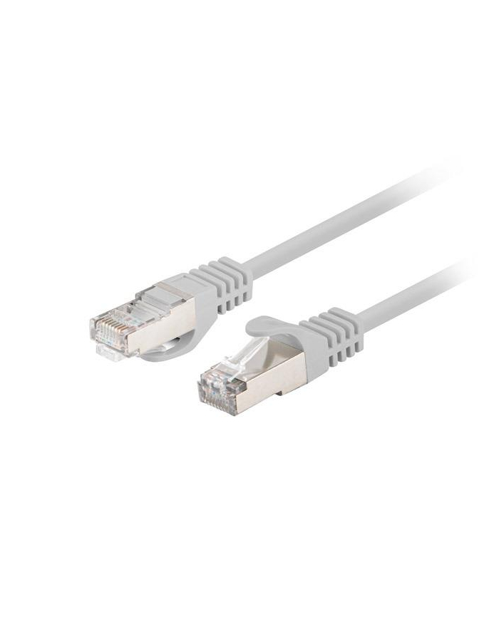 Patchcord Lanberg FTP kat.6 1m szary 10-pack główny