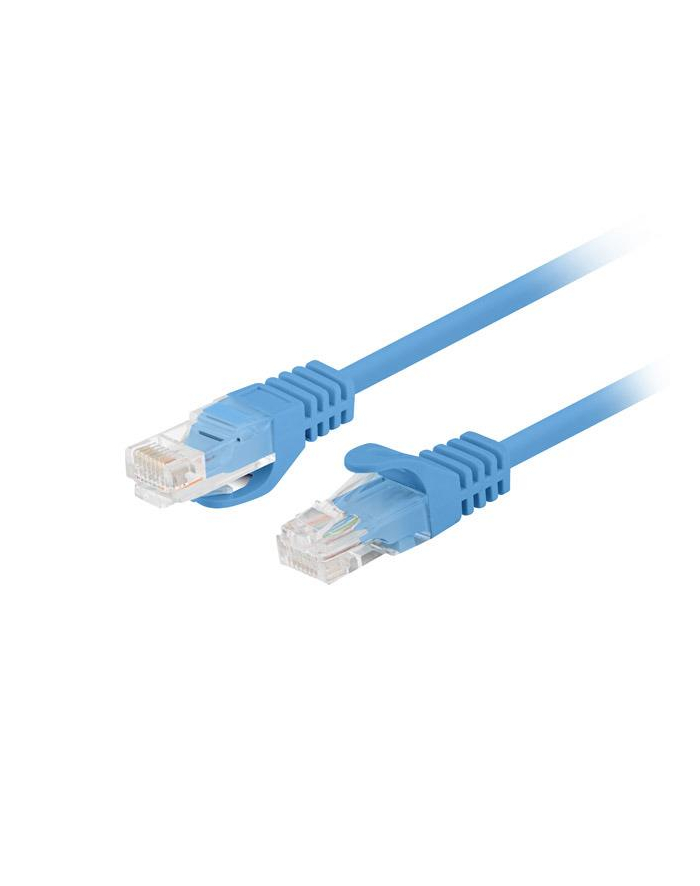 Patchcord Lanberg UTP kat.5e 3m niebieski 10-Pack główny