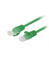 Patchcord Lanberg UTP kat.6 0,25m zielony 10-Pack - nr 3