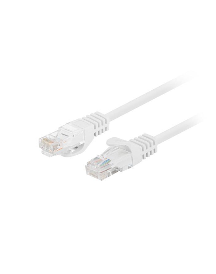 Patchcord Lanberg UTP kat.6 0,5m biały 10-Pack główny