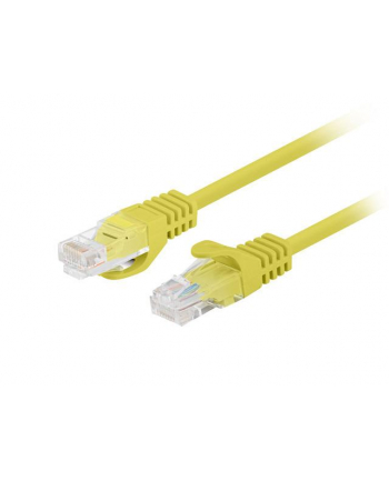 Patchcord Lanberg UTP kat.6 0,5m żółty 10-Pack