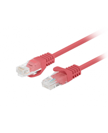 Patchcord Lanberg UTP kat.6 1m czerwony 10-Pack