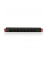 Listwa zasilająca Techly Rack 1U, 8xSchuko 250V/16A C14 2m - nr 1