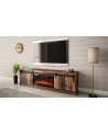 cama meble Szafka RTV GRANERO+kominek 200x56 7x35 old wood - nr 9