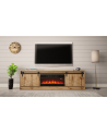 cama meble Szafka RTV GRANERO+kominek 200x56 7x35 dąb wotan - nr 8
