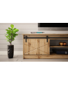 cama meble Szafka RTV GRANERO 200x56 7x35 dąb wotan - nr 13