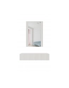 cama meble Toaletka z lustrem PAFOS 80x41 6x100 biały mat - nr 1