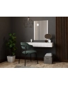 cama meble Toaletka z lustrem PAFOS 80x41 6x100 biały mat - nr 4