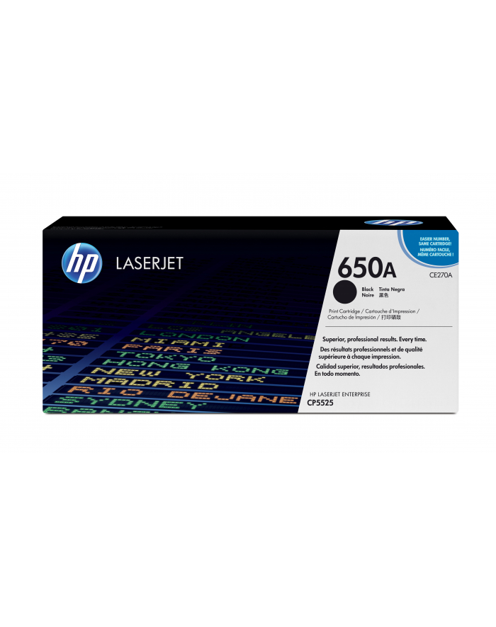 Toner CP5525 Black 13.5k CE270A główny