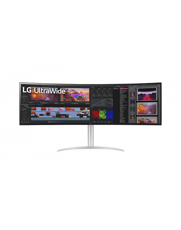 LG 49WQ95C-W 49“ UltraWide Curved LED Monitor 5120x1440/400cd/m2/5ms/ HDMI USB Type C Display Port główny