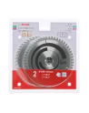 BOSCH PIŁA TARCZOWA DWUPAK OPTILINE WOOD 190x2,6/1,6x30x48z + MULTI MATERIAL 190x2,4/1,8x30x54z 2608644655 - nr 2