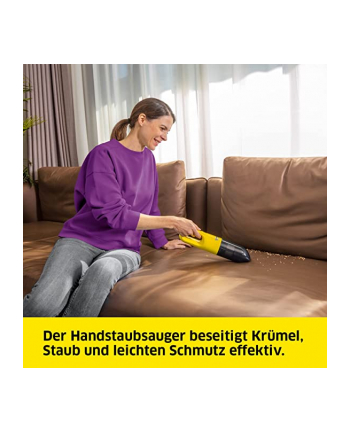 Kärcher CVH 2, handheld vacuum cleaner (yellow/Kolor: CZARNY)