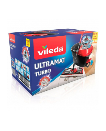 vileda Mop obczerwonyowy płaski ULTRAMAT TURBO 158632 nr 1