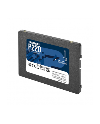 patriot Dysk SSD 1TB P220 550/500MB/s SATA III 2.5 cala