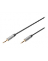 digitus Kabel połączeniowy audio MiniJack Stereo Typ 3.5mm/3.5mm M/M nylon 1m - nr 7