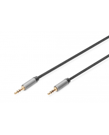 digitus Kabel połączeniowy audio MiniJack Stereo Typ 3.5mm/3.5mm M/M nylon 3m