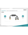 digitus Kabel adapter headset MiniJack 3,5mm/2x 3,5mm MiniJack M/Ż nylon 0,2m - nr 5