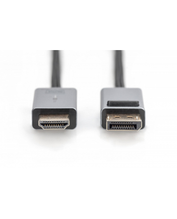 digitus Kabel adapter DisplayPort - HDMI 4K 30Hz DP/HDMI M/M 1,8m