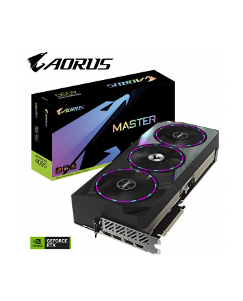 gigabyte Karta graficzna GeForce RTX 4090 Aorus Master 24GB GDDR6X 384bit 3DP/HDMI