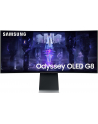 samsung Monitor 34 cale LS34BG850SUXEN OLED 3440x1440 UltraWQHD 21:9 1xMicroHDMI/1xMiniDP/2xUSB-C (65W) 0,1ms zakrzywiony WiFi/BT HAS 175Hz SMART Gaming 2Yd2 - nr 139