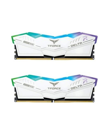 Team Group DDR5 - 32 GB -6000 - CL - 38 Kit, RAM (Kolor: BIAŁY, FF4D532G6000HC38ADC01, Delta RGB)