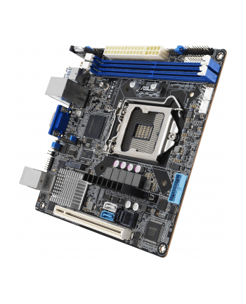 Płyta Serwerowa ASUS P12R-I/ASMB10 LGA-1200  C252 2DIMM  1*PCIe x1slot  6*SATA ports  2*M2  2 x Intel® I210AT + 1 x Mgmt LAN  ASMB10  MiniITX