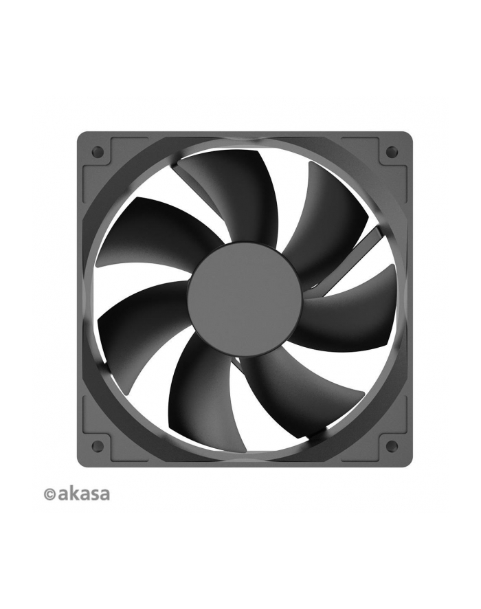 Akasa smart black, 3x12cm fan, hd bearing (57257) główny