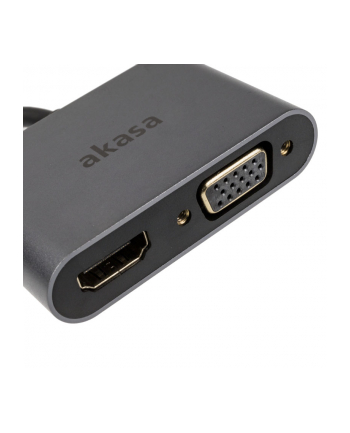 AKASA  ADAPTÉR USB-C 2-IN-1 (SINGLE OR DUAL DISPLAY OUTPUT, HDMI &  (0000057098)
