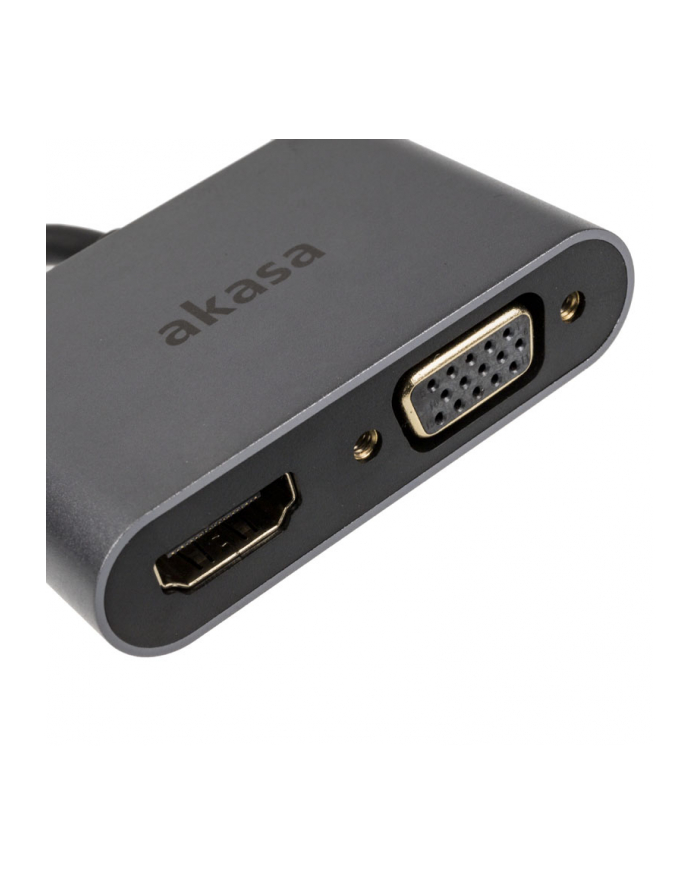 AKASA  ADAPTÉR USB-C 2-IN-1 (SINGLE OR DUAL DISPLAY OUTPUT, HDMI &  (0000057098) główny