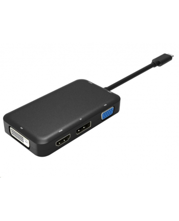 PREMIUMCORD USB3.1 typ C na HDMI + DVI + VGA + DisplayPort + PD charge ku31dock10