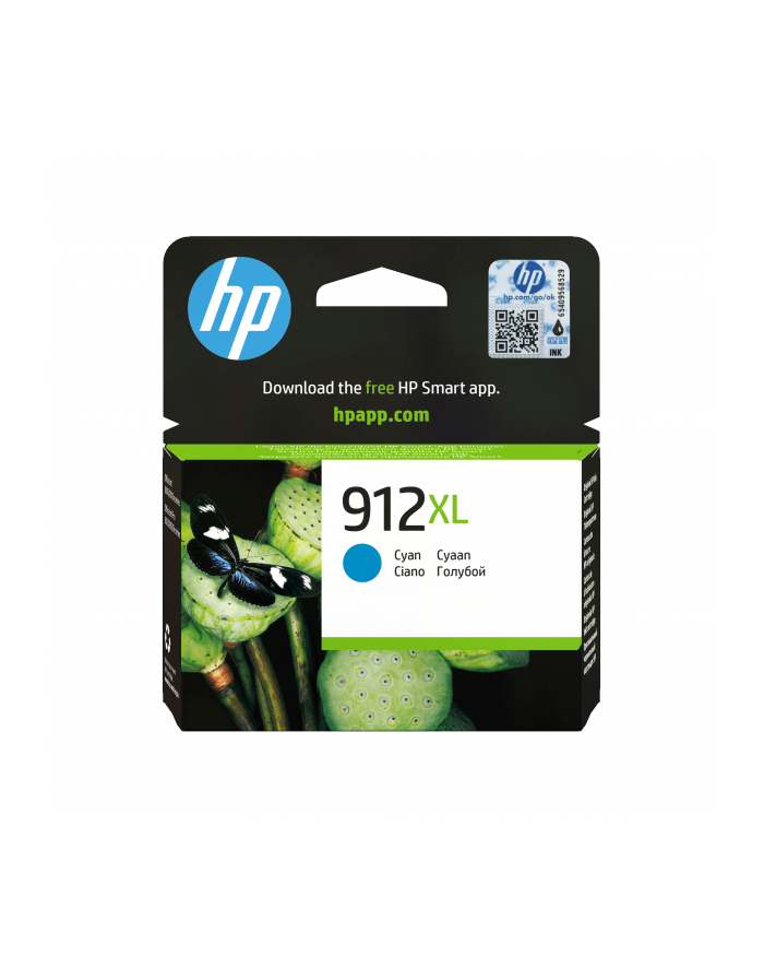 Hewlett-Packard HP oryginalny ink / tusz 3YL81AE#301, 912XL, cyan, blistr, 825s, high capacity, Officejet 8012, 8013, 8014, 8015 OJ Pro 80 (3YL8 główny