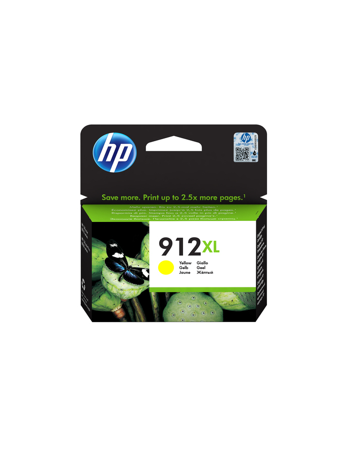 Hewlett-Packard HP oryginalny ink / tusz 3YL83AE#301, 912XL, yellow, blistr, 825s, high capacity, Officejet 8012, 8013, 8014, 8015 OJ Pro (3YL83 główny