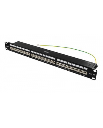 DELTACO  STP PATCH PANEL 24XRJ45 CAT6A 1U 19'' (PAN200)