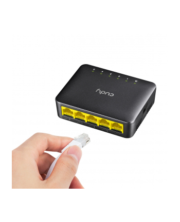 Cudy Switch Lan 5-Port Gs105D 1Gbps 10/100/1000 Mbps Cudy_Gs105D