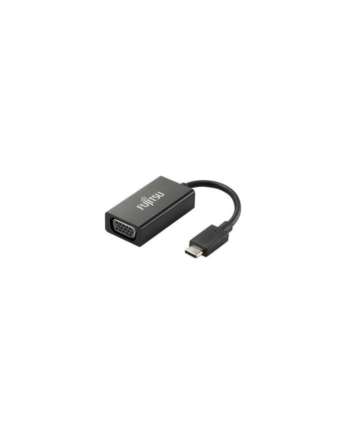 Fujitsu Adapter USB Brak USB-C - VGA Czarny (S26391-F6058-L203) główny