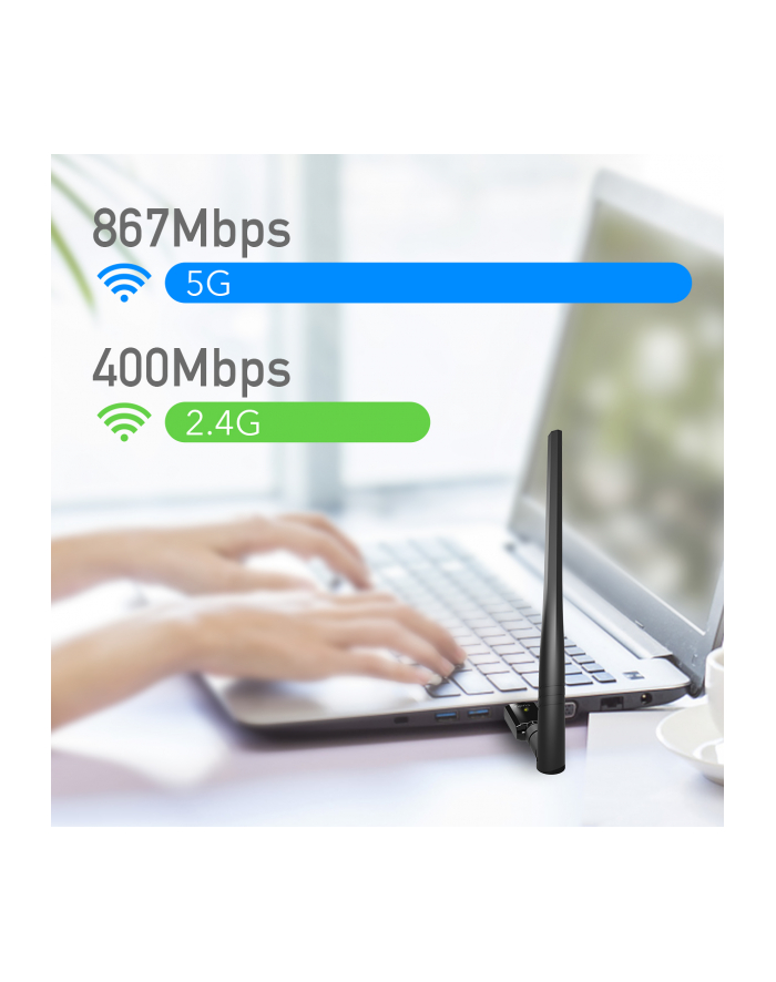 Cudy Karta Sieciowa Usb 3.0 Wi-Fi 5 Ac Ap Hg Wu1400 główny