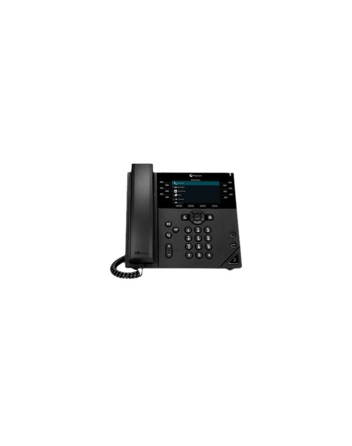 VVX 450 przewodowy telefon Voip Polycom 2200-48840-025 główny
