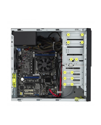 ASUS Tower TS100-E11-PI4/300WIntel C256 1x LGA 1200 95W 4xDDR4 3200/2933/2666 ECC UDIMM 3x35  SATA 2 x Intel® I210-AT PSUx1 300W 80PLUS Single Power Supply  Bronze