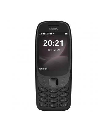 Nokia 6310 TA-1400 Black, 2.8 '', TFT, 0.016 MB, Dual SIM, Nano Sim, 3G, Bluetooth, 5.0, USB version Micro, Built-in camera, Główna kamera (tył) 0.2 MP, 1150 mAh