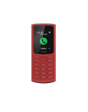 Nokia 105 DS TA-1378 Red, 1.8 '', TFT LCD, 120 x 160  pixels, 48 MB, 128 MB, Dual SIM, Nano Sim, 3G, USB version microUSB, 1020 mAh - nr 3