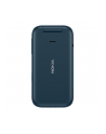 Nokia 2660 Flip Blue, 2.8 '', TFT LCD, 240 x 320, Unisoc, T107, Internal RAM 0.048 GB, 0.128 GB, microSDHC, Dual SIM, Główna kamera (tył) 0.3 MP, 1450  mAh - nr 3