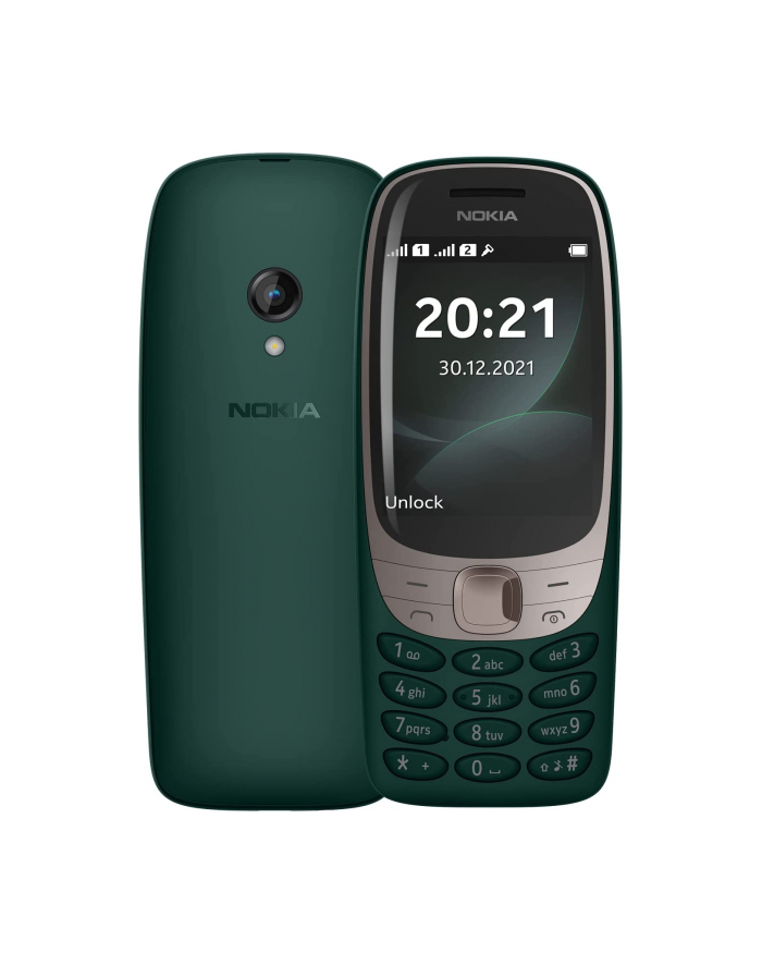 Nokia 6310 TA-1400 (Green) Dual SIM 2.8 TFT 240x320/16MB/8MB RAM/microSDHC/microUSB/BT główny