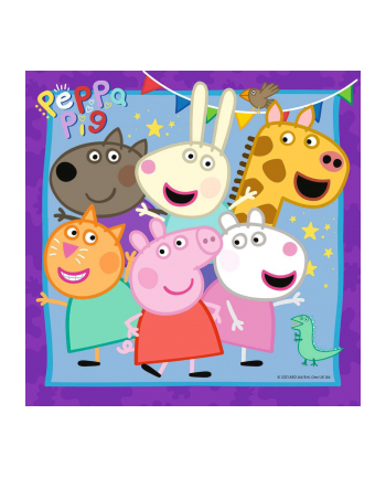 ravensburger RAV puzzle 3X49 Peppa Pig 05579