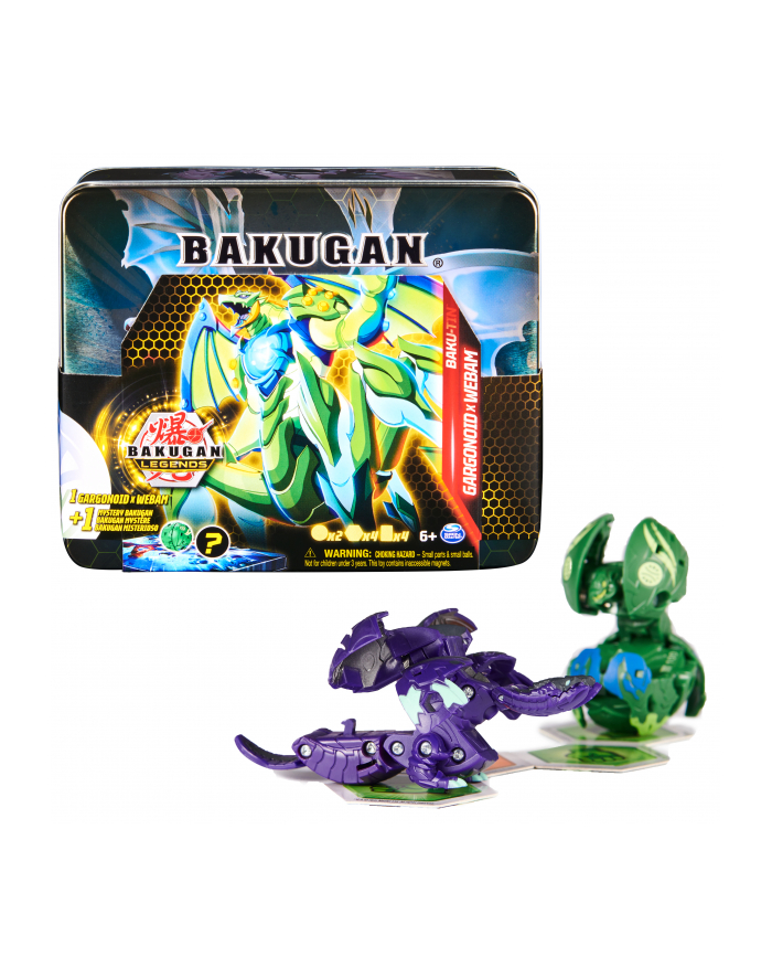 spin master SPIN Bakugan Baku Tin S5 puszka 6066256 /3 główny