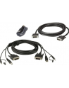 ATEN  KABEL KVM  2L-7D02UDX3, [1X ZŁĄCZE MĘSKIE DVI-D, ZŁĄCZE MĘSKIE USB 2.0 A, ZŁĄCZE MĘSKIE JACK 3,5 MM - 1X ZŁĄCZE MĘSKIE DVI-D, ZŁĄCZE ŻEŃSKIE USB - nr 1